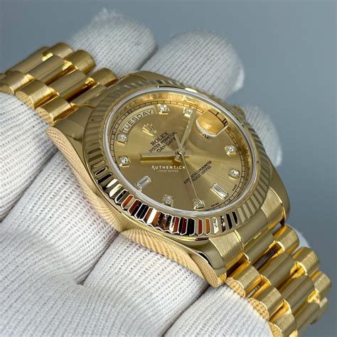 rolex day date 41 gold|rolex day date 218238.